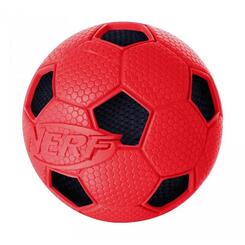 Nerf Dog Soccer Crunch Ball Gummi-Fußball ø6,4cm rot Hundespielzeug