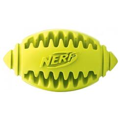 Nerf Dog Tether Football Gummiball für die Zahnreinigung ø 6 cm grün