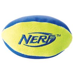Nerf Dog Nylonfootball mit Squeaker 17,5 cm grün/blau Hundespielzeug