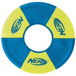Nerf Dog Zieh-Wurf-Ring 22,9 cm grün/blau Hundespielzeug