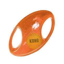 Kong Hundespielzeug Jumbler Football L/XL orange  23cm