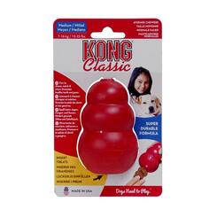 Kong Hundespielzeug Classic M rot  8cm