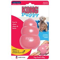 Kong Hundespielzeug Puppy L rosa  10cm