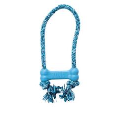 Kong Hundespielzeug Puppy Goodie Bone mit Seil blau  XS