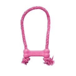 Kong Hundespielzeug Puppy Goodie Bone mit Seil rosa XS