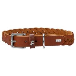 Hunter Halsband Solid Special Education cognac  S - M  (50)