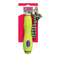 Kong Hundespielzeug AirDog Fetch Stick mit Seil gelb L