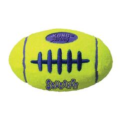 Kong Hundespielzeug AirDog Squeaker Football L gelb  17cm