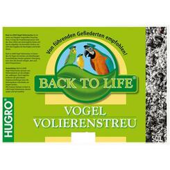 Hugro Back to Life Vogel Volierenstreu  1,5kg