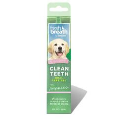 TropiClean Fresh Breath Clean Teeth Oral Care Gel for Puppies  59ml