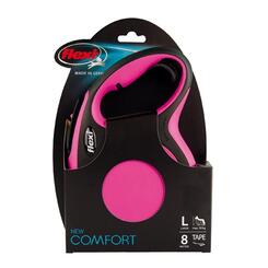flexi New Comfort Gurt pink 8 m  L