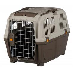 Trixie Transportbox für Hunde Skudo S - M taupe /sand  48x51x68kg