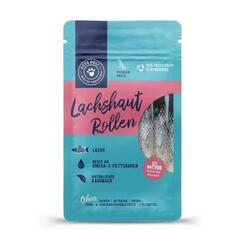 Pets Deli Hundekausnack Premium Lachshautrollen 90g