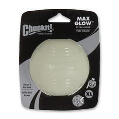Chuckit Max Glow XL Leuchtball für Hunde  Ø 8,9 cm