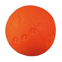 Trixie Spielball Naturgummi orange  Ø 9 cm