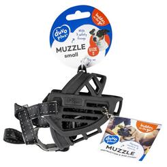  Duvo+ Muzzle Maulkorb Gummi Size 2 - S schwarz 