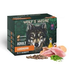 Wolfs Nature Adult Landhuhn Trockenfutter 8kg