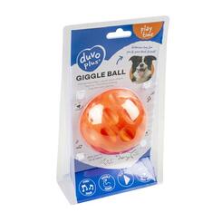 duvo plus Giggle Ball Dog Toy orange  9 cm
