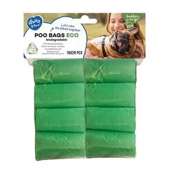 Duvo+ Poo Bags Eco grün 16x20 Stk.