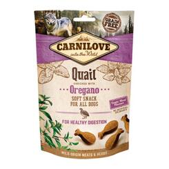 Carnilove Quail enriched with Oregano soft Snack for all Dogs 200g
