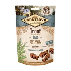 Carnilove Trout enriched with Dill soft Snack for all Dogs 200g