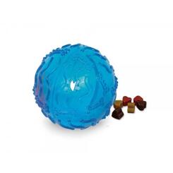 Nobby TPR Snackball blau 10cm Rubber Line Hundespielzeug