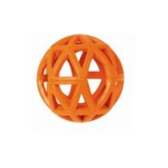 Nobby Vollgummi Gitterball 9cm Hundespielzeug orange