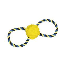 Nobby Latex Ball mit Seil, Hundespielzeug, Gr. 31cm