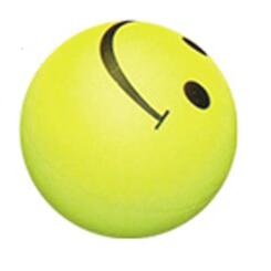 Nobby Moosgummi Smiley Ball gelb  L