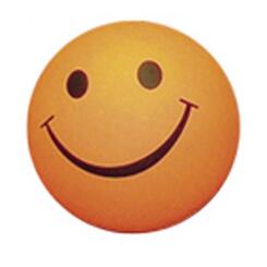 Nobby Moosgummi Smiley Ball orange  L