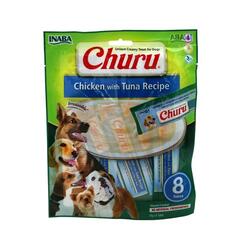 Inaba Churu Dog Snack Püree Huhn mit Thunfisch 8x20g