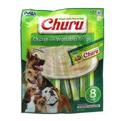 Inaba Churu Dog Snack Püree Huhn mit Gemüse 8x20g
