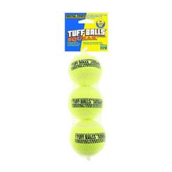 Petsport Tuff Ball Squeak 4,5cm 3 Stk Tennisball für Hunde.