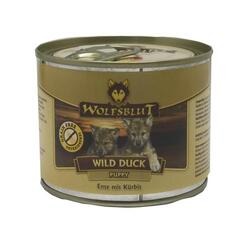 Wolfsblut Wild Duck & Turkey Puppy Ente mit Kürbis Dose 200 g