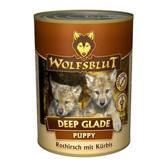 Wolfsblut Deep Glade Puppy Rothirsch mit Kürbis Dose  395g