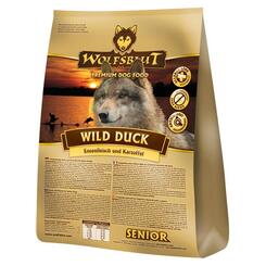 Wolfsblut Wild Duck Senior Entenfleisch und Kartoffel Trockenfutter  500g