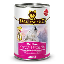 Wolfsblut Vetline Hypoallergenic Pferd  395g