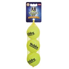 Nobby Tennisball gelb 6.5cm  3 St.
