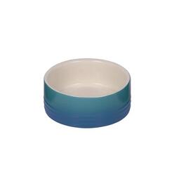 Nobby Keramik Napf Gradient 250ml blau/creme   Ø 12x4,5cm  