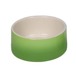Nobby Keramik Napf Gradient 1100ml grün/creme   Ø 18x7cm 