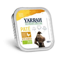 Yarrah: Paté mit Huhn, Bio-Nassfutter für Hunde, 150g 