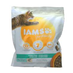 Trockenfutter Katze IAMS for Vitality Sterilised Lachs  1.5 kg