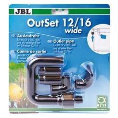 JBL OutSet wide 12/16 Wasserrücklauf-Set mit Breitstrahlrohr für CristalProfi e700/1-900/1