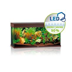Juwel Rio LED 180 Aquarium Set  dunkles Holz