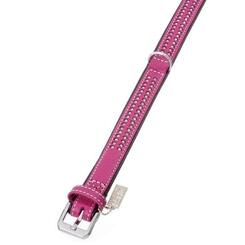 Karlie Vintage Strass Halsband zweireihig pink  30x1,7cm  