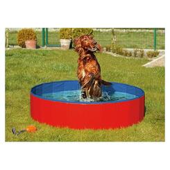 Karlie: Doggy Pool rot/blau Ø 80 cm