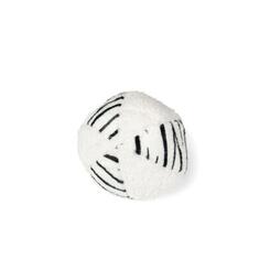 Karlie Plush Toy Ball Beasty, weiß-schwarz