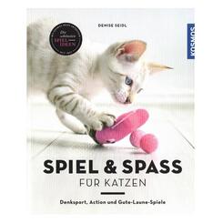 Katzenbuch Kosmos Spiel & Spass für Katzen von Denise Seidl  21.4x17.2 cm