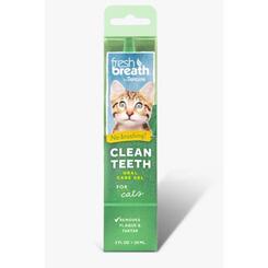 TropiClean: Clean Teeth, Oral Care Gel, Mundhygienegel für Katzen, 59 ml