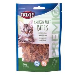 Trixie: Premio Chicken Filet Bites Hühnchen für Katzen  50 g